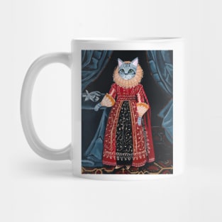Lady Tabitha Silverly Elizabethan Cat Mug